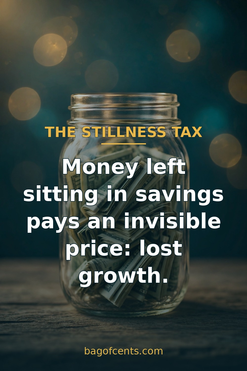 The stillness tax: what never investing costs you